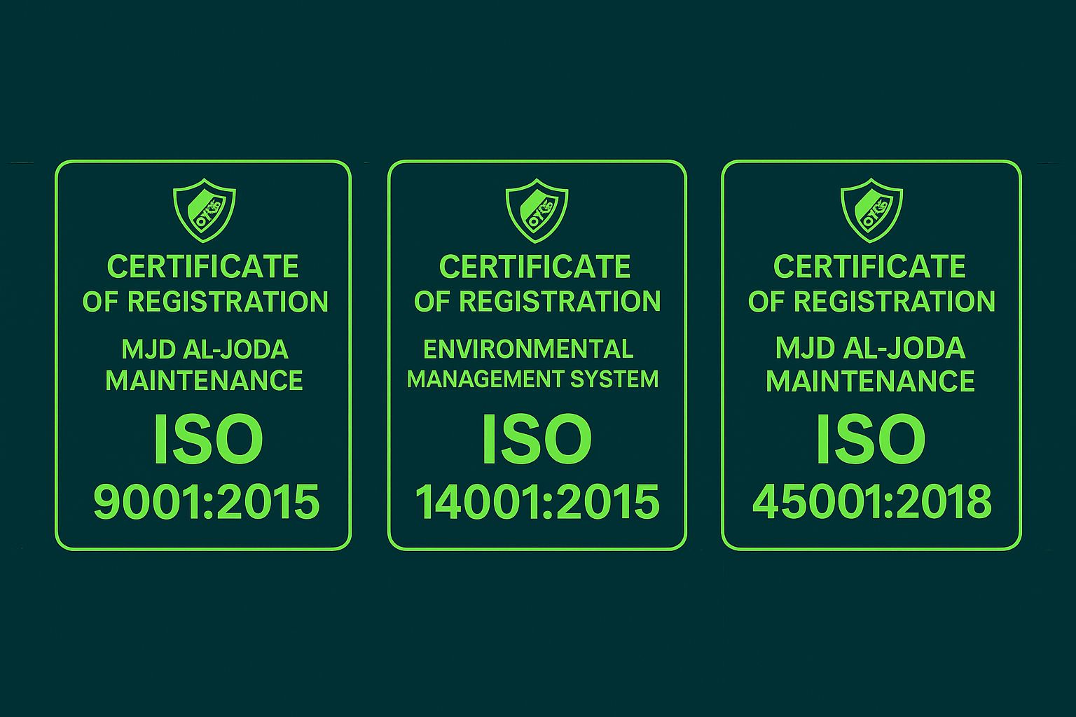 شهادات الأيزو - CXCO